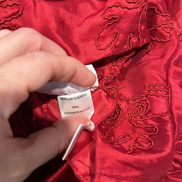 Sweet Heart Rose Ruby Baby girl Dress size NB-12M - Picture 3 of 4